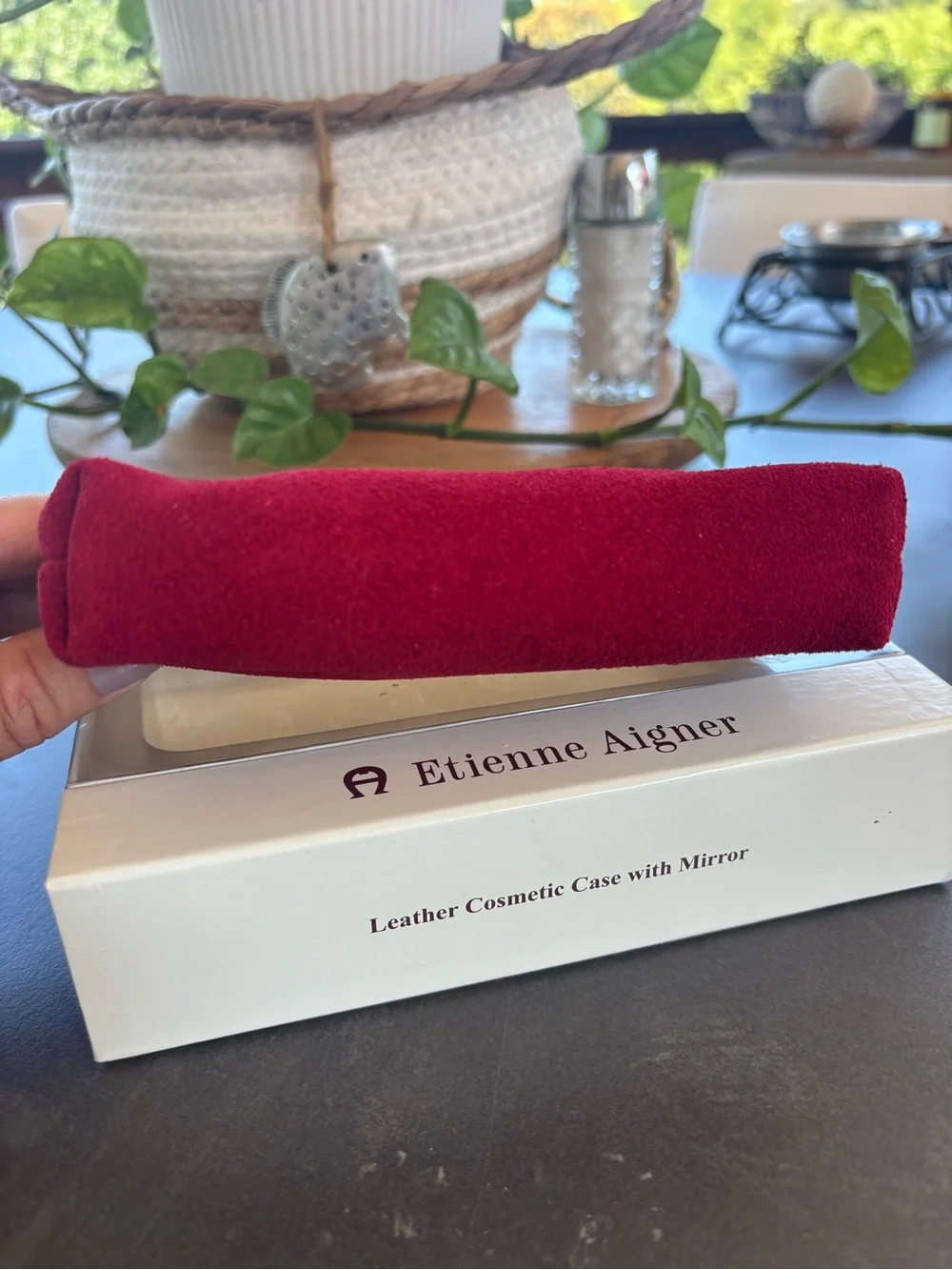 Etienne Aigner rich suede
